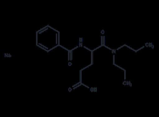 Proglumide sodium