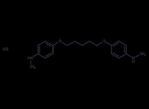 Aniline, 4,4'-(pentamethylenedioxy)bis(N-methyl-, dihydrochloride