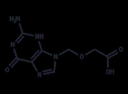 9-Carboxymethoxymethylguanine