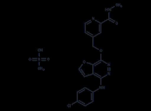Telatinib mesylate