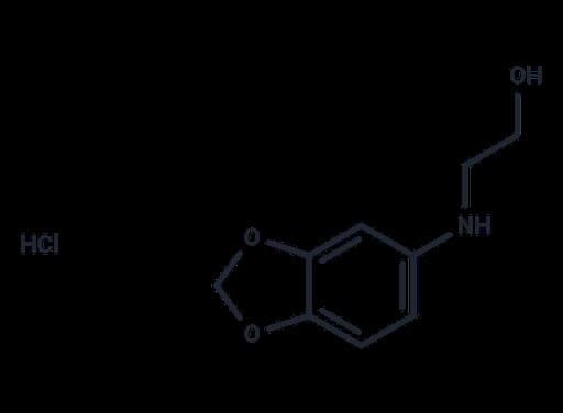 N-(2-Hydroxyethyl)-3.4-methylenedioxyaniline hydrochloride (Standard)