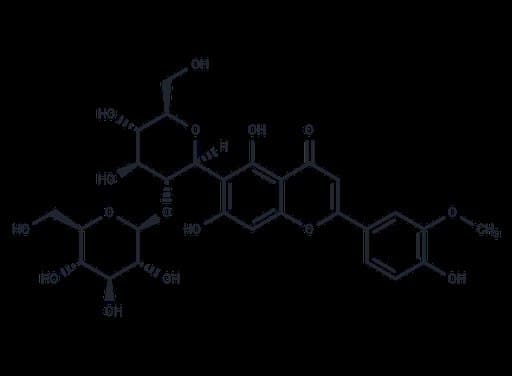 Isoscoparin-2′′O-glucoside
