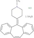 Cyproheptadine hydrochloride sesquihydrate