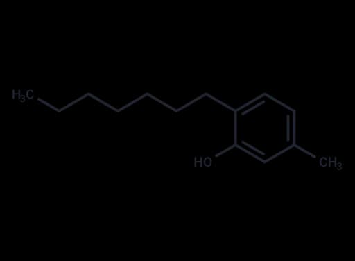 m-Cresol, 6-heptyl-