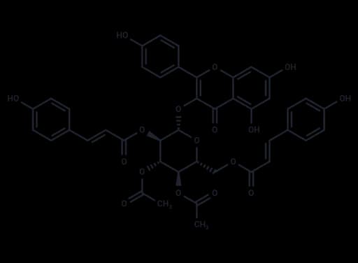 3'',4''-Di-O-acetyl-2'',6''-di-O-p-coumaroylastragalin