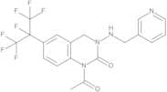 1-Acetyl-3,4-dihydro-3-[(3-pyridinylmethyl)amino]-6-[1,2,2,2-tetrafluoro-1-(trifluoromethyl)ethyl]…