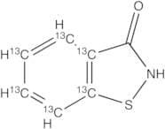 Benzoisothiazol-3-one-13C6