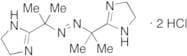 1,2-Bis(2-(4,5-dihydro-1H-imidazol-2-yl)propan-2-yl)diazene Dihydrochloride