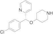 (R)-2-((4-Chlorophenyl)(piperidin-4-yloxy)methyl)pyridine