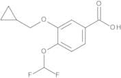 3-Cyclopropylmethoxy-4-difluoromethoxybenzoic Acid