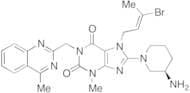 N-Des-(2-butyn-1-yl)-N-(3-bromo-2-buten-1-yl) Linagliptin (E/Z Mixture)