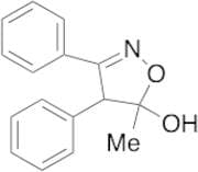 4,5-Dihydro-5-methyl-3,4-diphenyl-5-isoxazolol