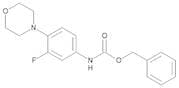 [3-Fluoro-4-(4-morpholinyl)phenyl]carbamic Acid Phenylmethyl Ester