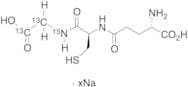 Glutathione (glycine-13C2,15N) Sodium