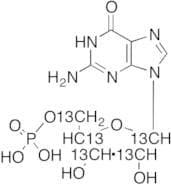 Guanosine-13C5 5’-Monophosphate (>90%)
