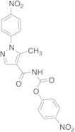 N-(4-Nitrophenoxycarbonyl)-5-methyl-1-(4-nitrophenyl)-1H-pyrazole-4-carboxamide