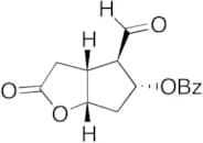 3β-Benzoyloxy-2β-carboxaldehyde-5α-hydroxy-1α-cyclopentaneacetic Acid γ-Lactone