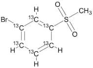 1-Bromo-3-methanesulfonyl(1,2,3,4,5,6-13C6)benzene