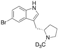 5-Bromo-3-[[(2S)-1-methyl-2-pyrrolidinyl]methyl]-1H-indole-d3