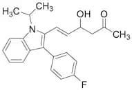 (5E)-6-[3-(4-Fluorophenyl)-1-(1-methylethyl)-1H-indol-2-yl]-4-hydroxy-5-hexen-2-one