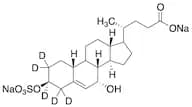 (3β,7α)-7-Hydroxy-3-(sulfooxy)chol-5-en-24-oic-d5 Acid Disodium Salt