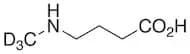 N-Methyl-4-aminobutyric Acid-d3