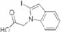 1H-Indole-1-acetic acid, 3-iodo-