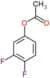 3,4-difluorophenyl acetate
