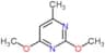 2,4-dimethoxy-6-methylpyrimidine