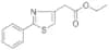 Ethyl 2-phenyl-4-thiazoleacetate