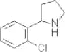2-(2-chlorophenyl)pyrrolidine