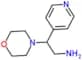 β-4-Pyridinyl-4-morpholineethanamine