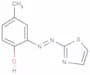 2-(2-Thiazolylazo)-p-cresol