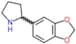 2-(1,3-benzodioxol-5-yl)pyrrolidine
