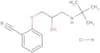 ()-2-[3-[(tert-butyl)amino]-2-hydroxypropoxy]benzonitrile monohydrochloride