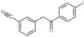 3-[2-(4-iodophenyl)-2-oxo-ethyl]benzonitrile