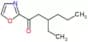 3-ethyl-1-oxazol-2-yl-hexan-1-one
