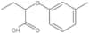 2-(3-Methylphenoxy)butanoic acid