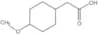 4-Methoxycyclohexaneacetic acid
