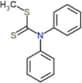 methyl diphenylcarbamodithioate