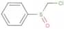 chloromethyl phenyl sulfoxide