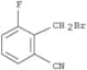 Benzonitrile, 2-(bromomethyl)-3-fluoro-