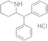 2-Diphenylmethyl piperidine hcl