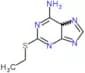 2-(ethylsulfanyl)-5H-purin-6-amine