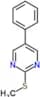2-(methylsulfanyl)-5-phenylpyrimidine