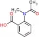 2-[acetyl(methyl)amino]benzoic acid