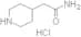 4-Piperidineacetamide hydrochloride