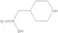 4-Piperidinylacetic acid