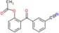 3-[2-(Acetyloxy)benzoyl]benzonitrile