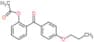 [2-(4-propoxybenzoyl)phenyl] acetate